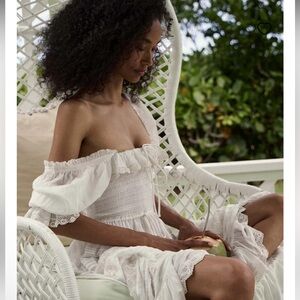 DÔEN Izabal White Dress SZ M $690